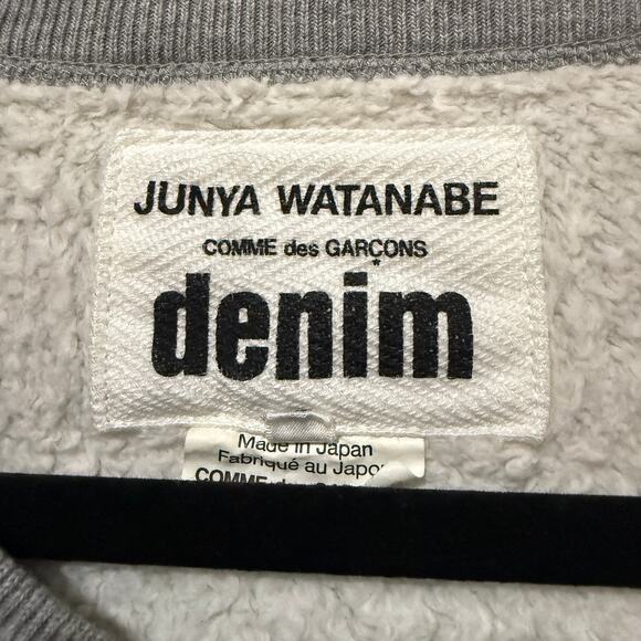 Junya Watanabe Comme des Garcons XT-T001 Short Sleeve Sweatshirt Grey - Picture 7 of 7